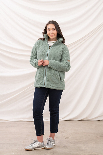 Cobh Fleece - Sage - Lighthouse