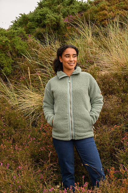 Cobh Fleece - Sage - Lighthouse