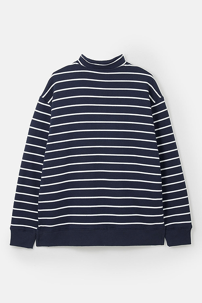 Coral Jersey - Navy Stripe - Lighthouse
