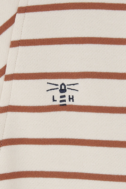 Coral Jersey - Rust Stripe - Lighthouse