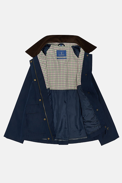 Devon Raincoat - Navy-Lighthouse