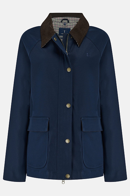 Devon Raincoat - Navy-Lighthouse