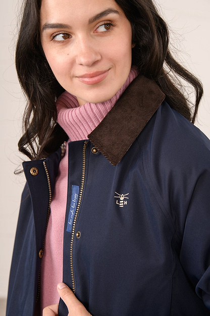 Devon Raincoat - Navy-Lighthouse
