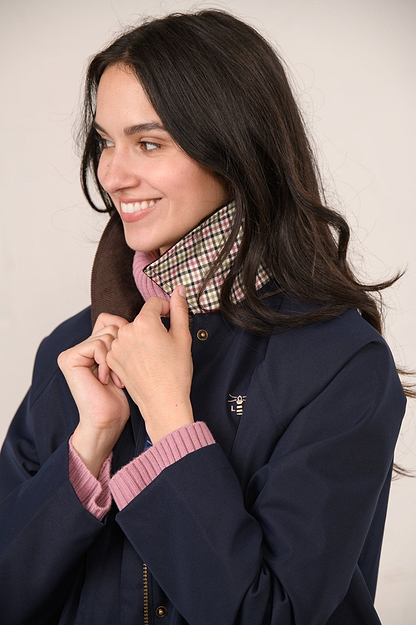 Devon Raincoat - Navy-Lighthouse