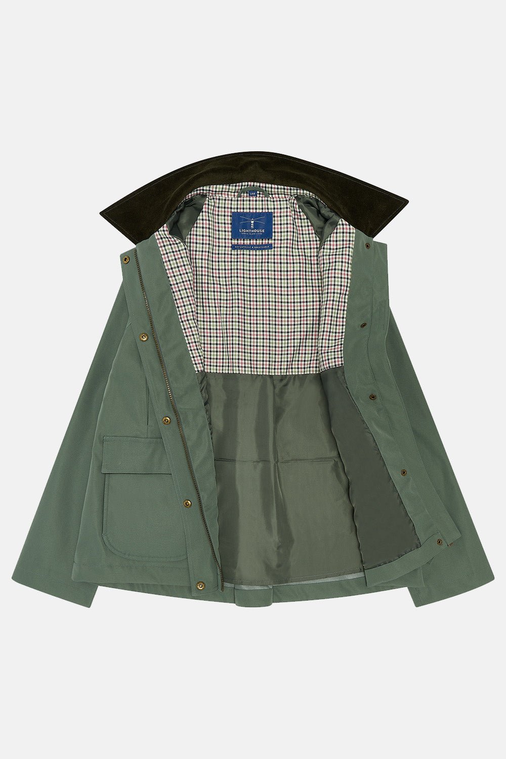 Devon Raincoat - Olivine-Lighthouse