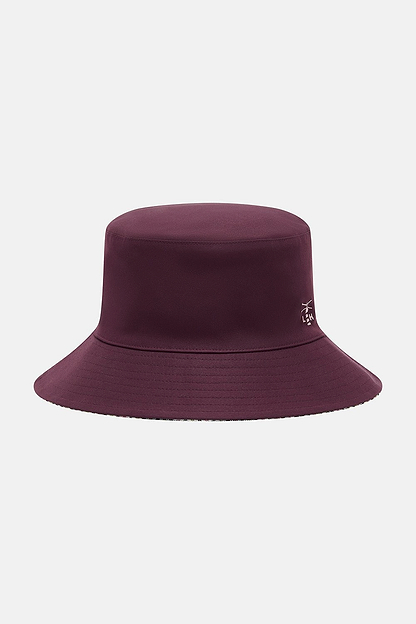 Edie Reversible Rain Hat - Damson-Lighthouse