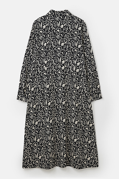 Elsie Dress - Black Floral - Lighthouse