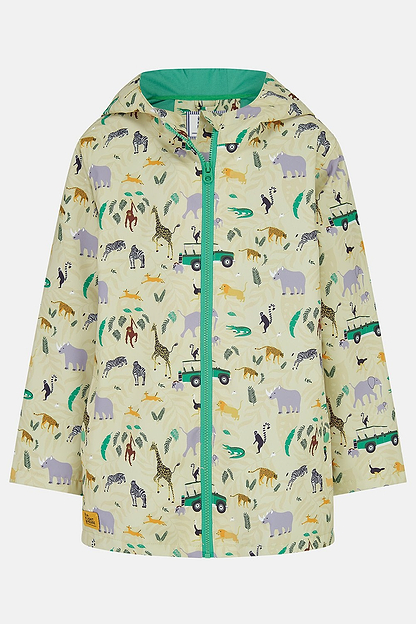 Ethan Jacket - African Plain Print - Lighthouse