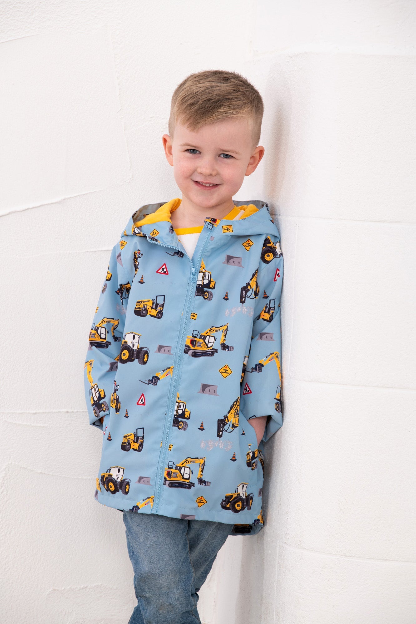 Ethan Jacket - JCB Print - Lighthouse