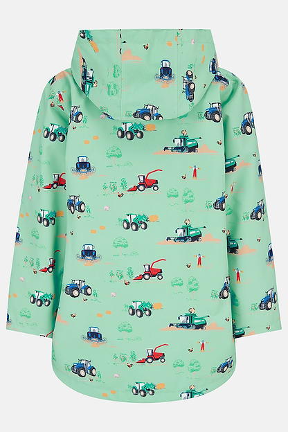 Ethan Jacket - Sea Green Tractor - Lighthouse