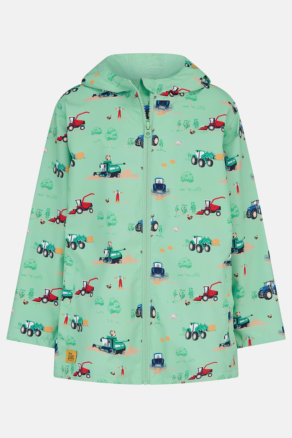 Ethan Jacket - Sea Green Tractor - Lighthouse