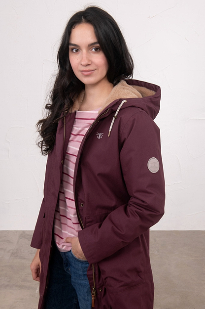 Fallon Coat - Damson-Lighthouse