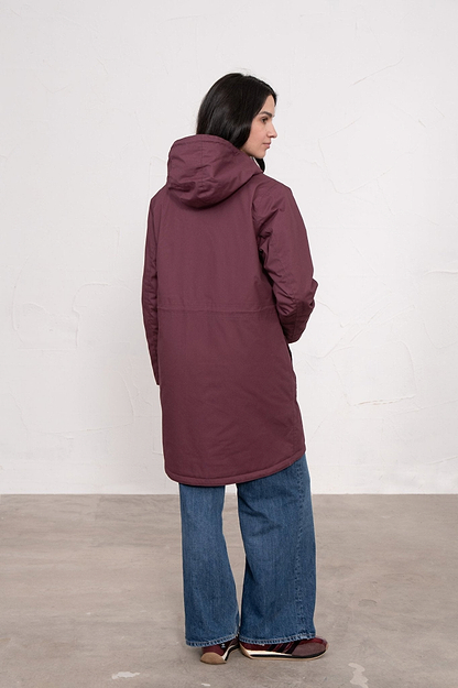 Fallon Coat - Damson-Lighthouse