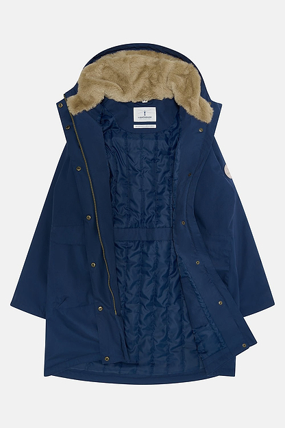 Fallon Coat - Navy-Lighthouse