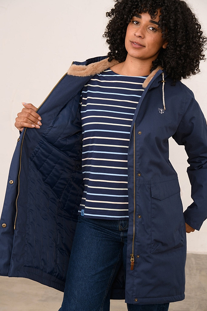 Fallon Coat - Navy-Lighthouse