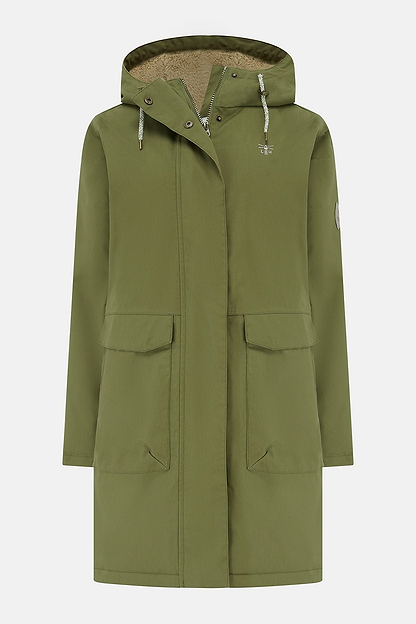 Fallon Coat - Olive-Lighthouse