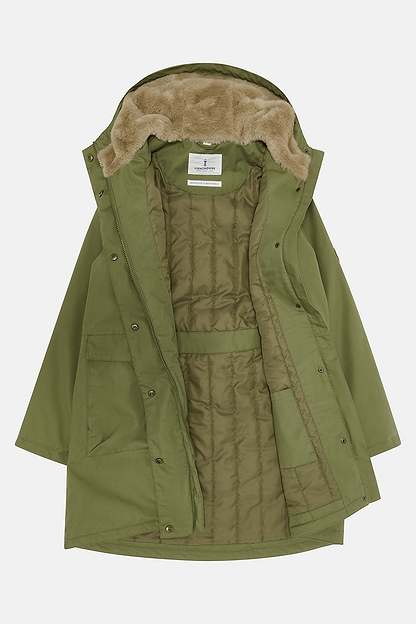 Fallon Coat - Olive-Lighthouse
