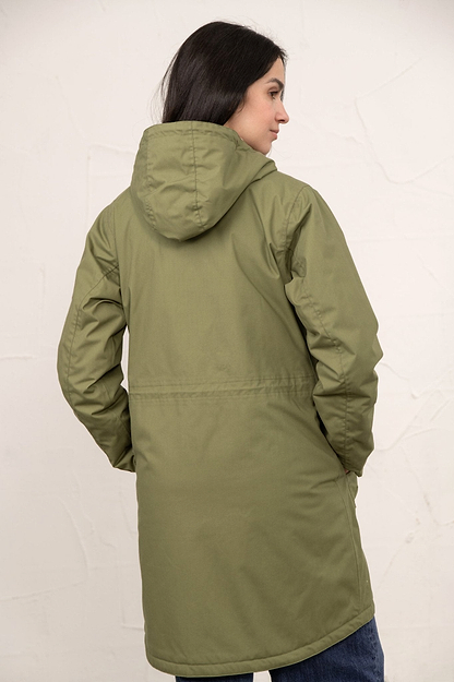 Fallon Coat - Olive-Lighthouse