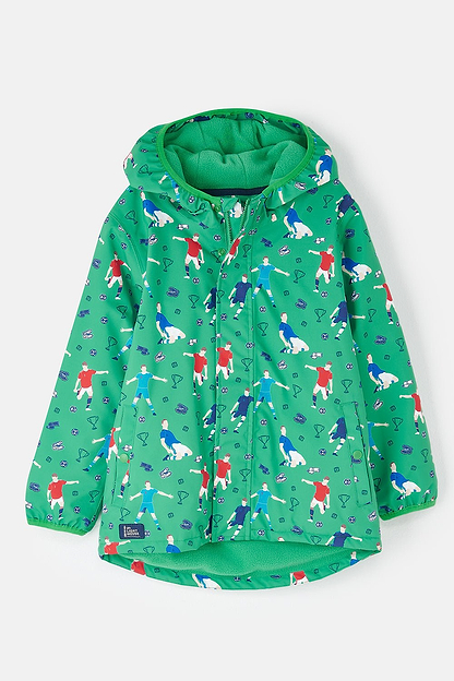 Finlay Coat - Football Print - Lighthouse