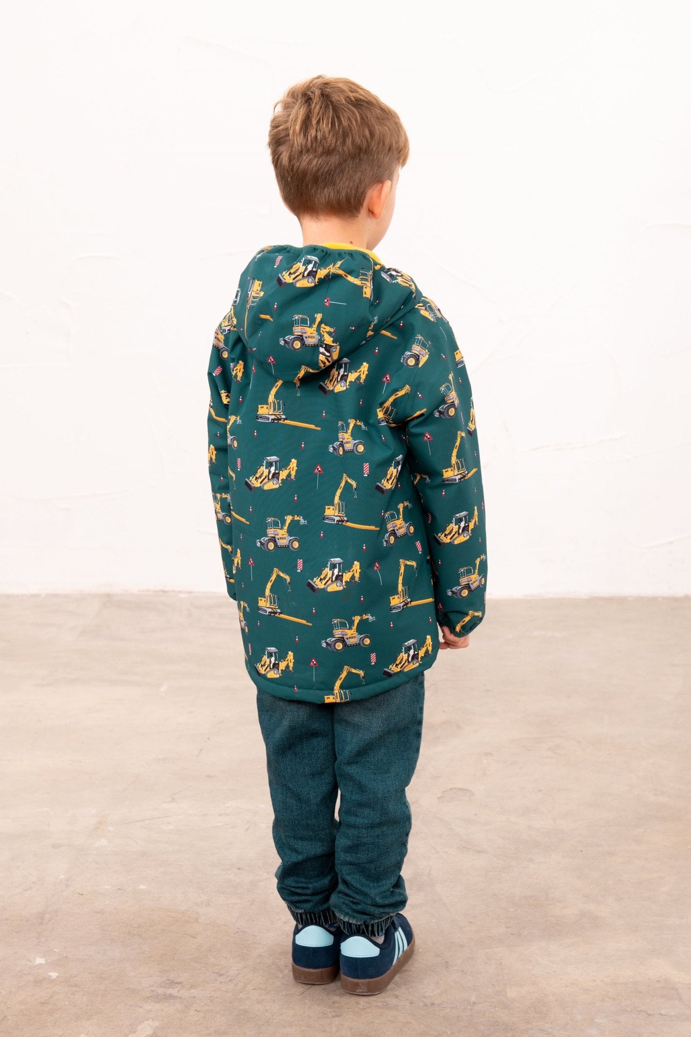 Finlay Coat - JCB Print-Lighthouse