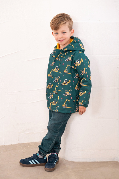 Finlay Coat - JCB Print-Lighthouse