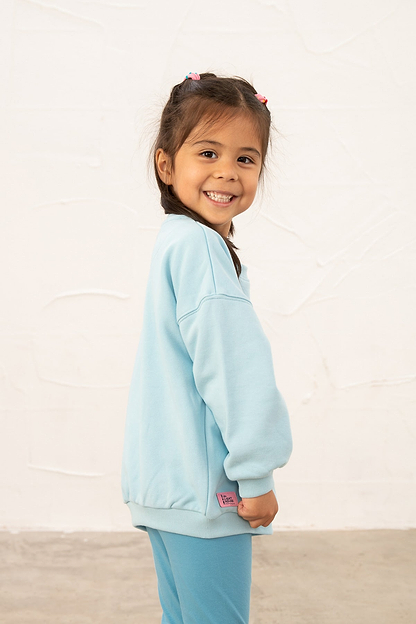 Flora Sweatshirt - Fairy Print - Lighthouse