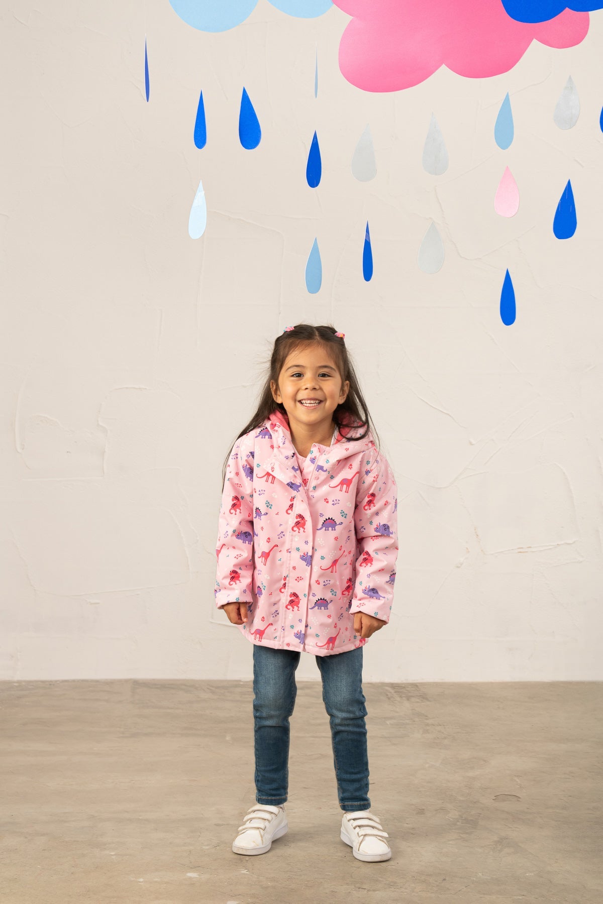 Freya Coat - Dino Dance - Lighthouse