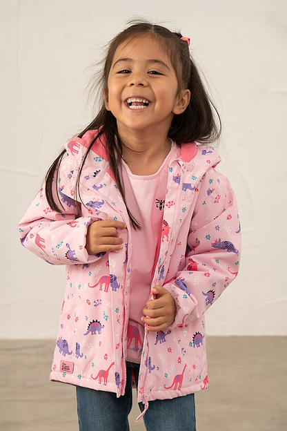 Freya Coat - Dino Dance - Lighthouse