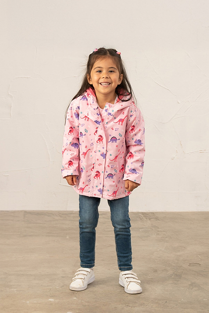 Freya Coat - Dino Dance - Lighthouse