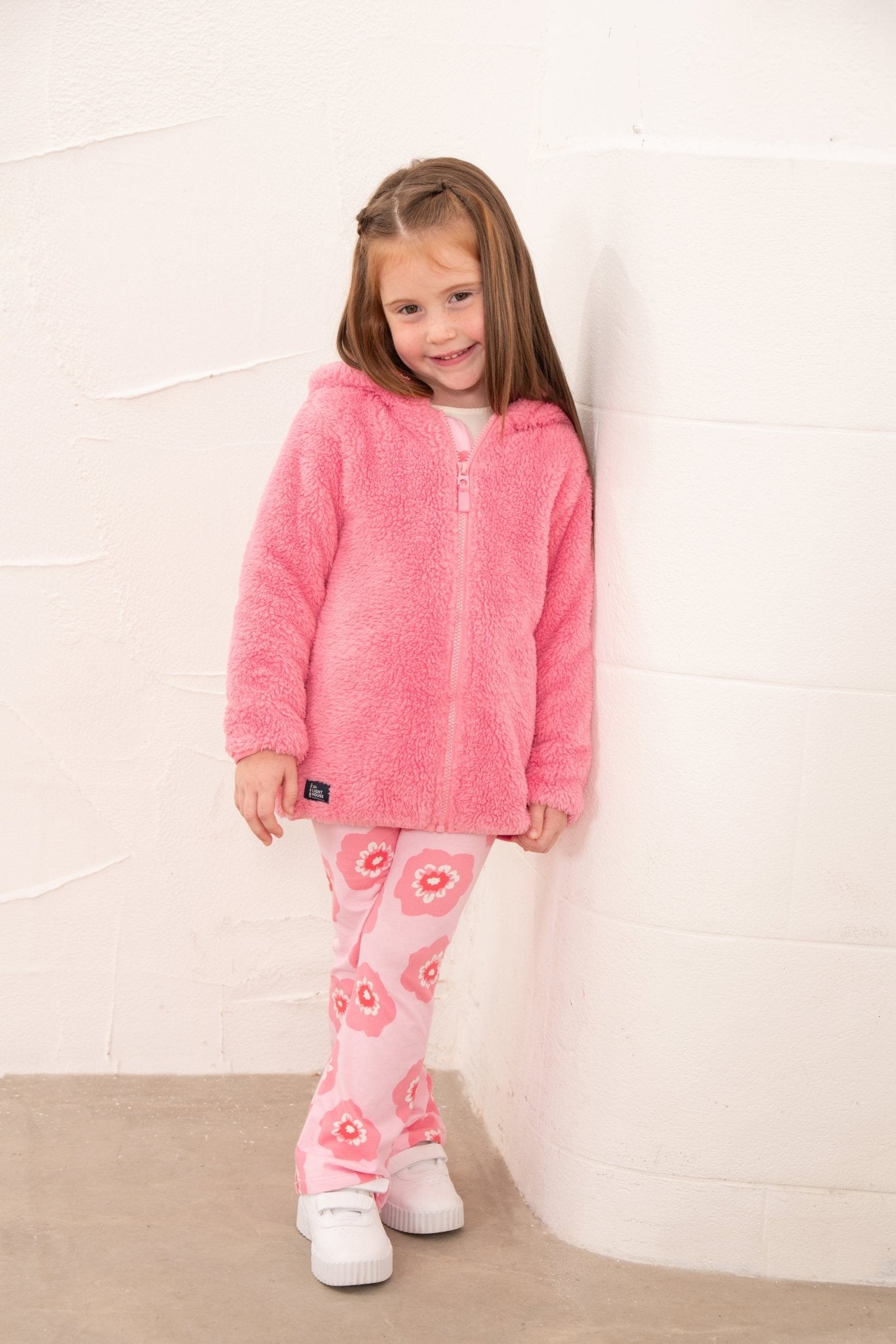 Gracie Fleece - Pink-Lighthouse