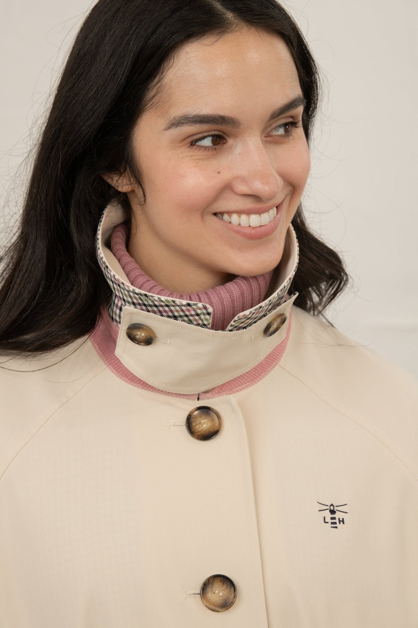 Harper Waterproof Trench Coat - Stone-Lighthouse