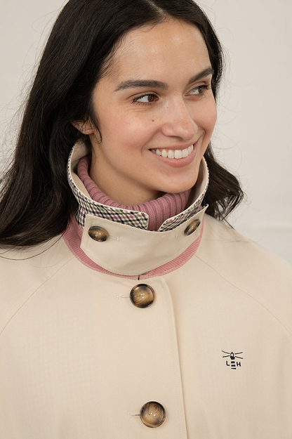 Harper Waterproof Trench Coat - Stone-Lighthouse