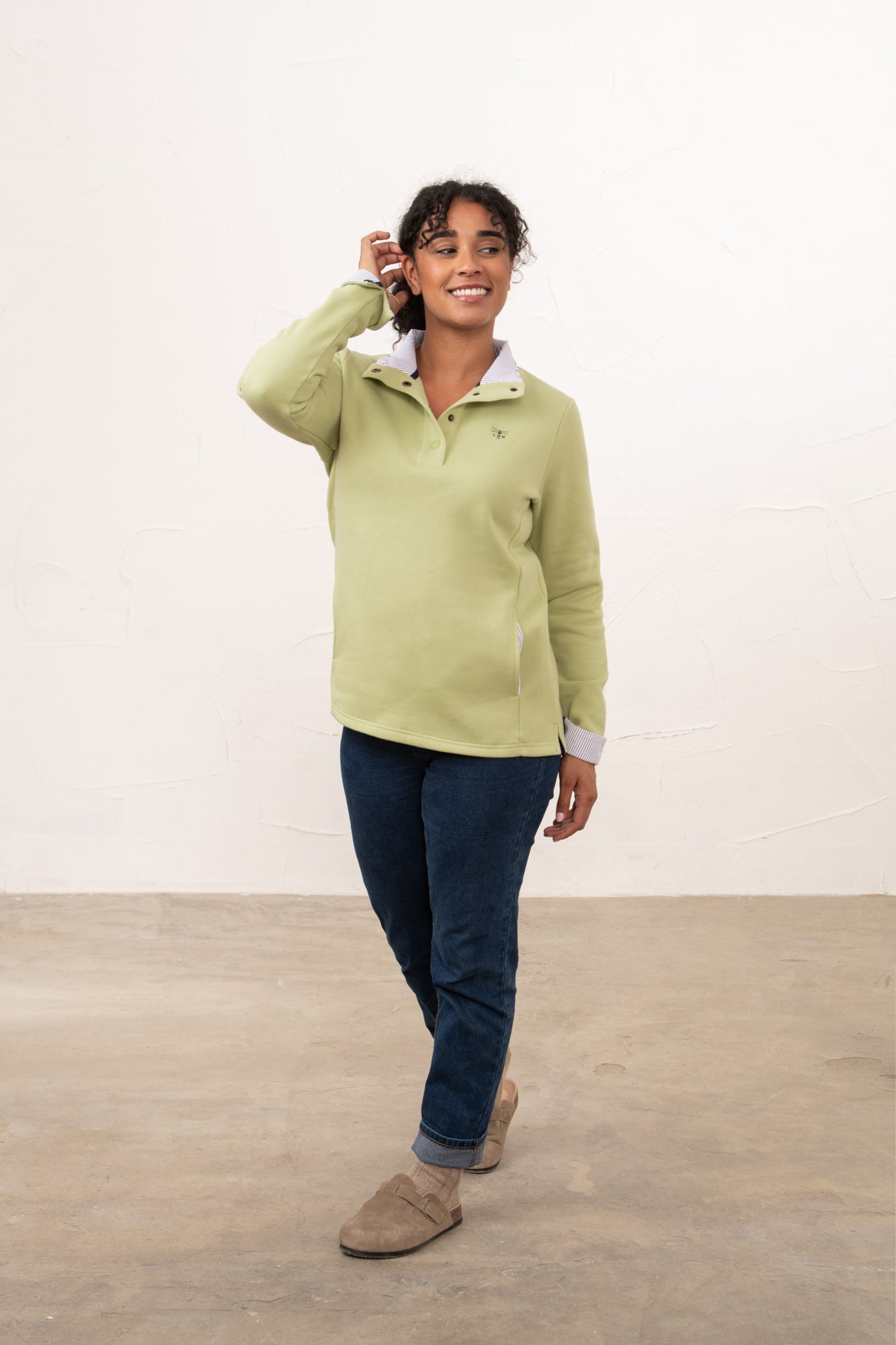 Haven Jersey - Pistachio - Lighthouse