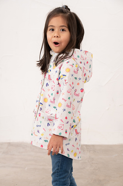 Heidi Jacket - Beach Party - Lighthouse