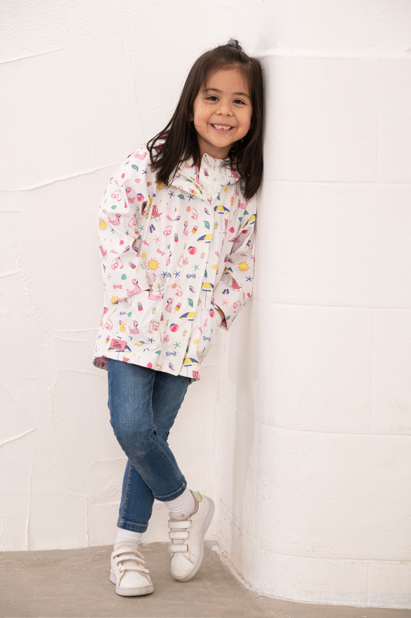 Heidi Jacket - Beach Party - Lighthouse