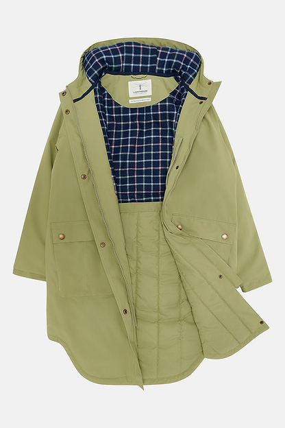 Imogen Coat - Moss-Lighthouse