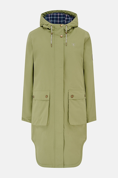 Imogen Coat - Moss-Lighthouse
