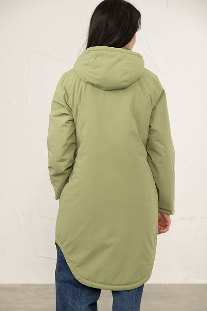 Imogen Coat - Moss-Lighthouse