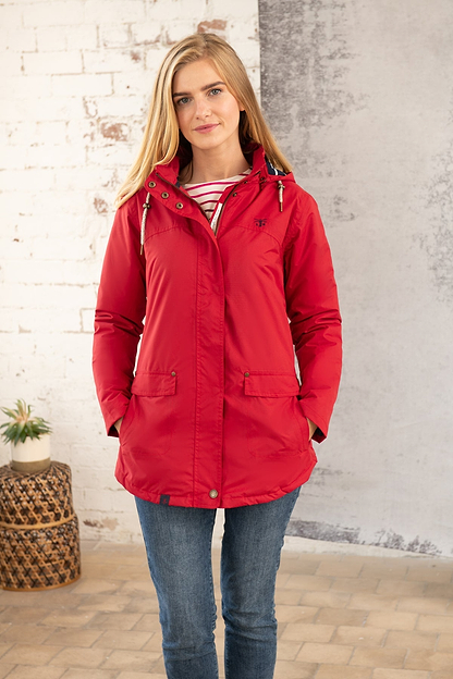 Iona Coat - Red - Lighthouse