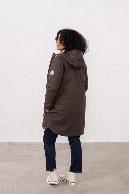 Isobel Coat - Cocoa - Lighthouse