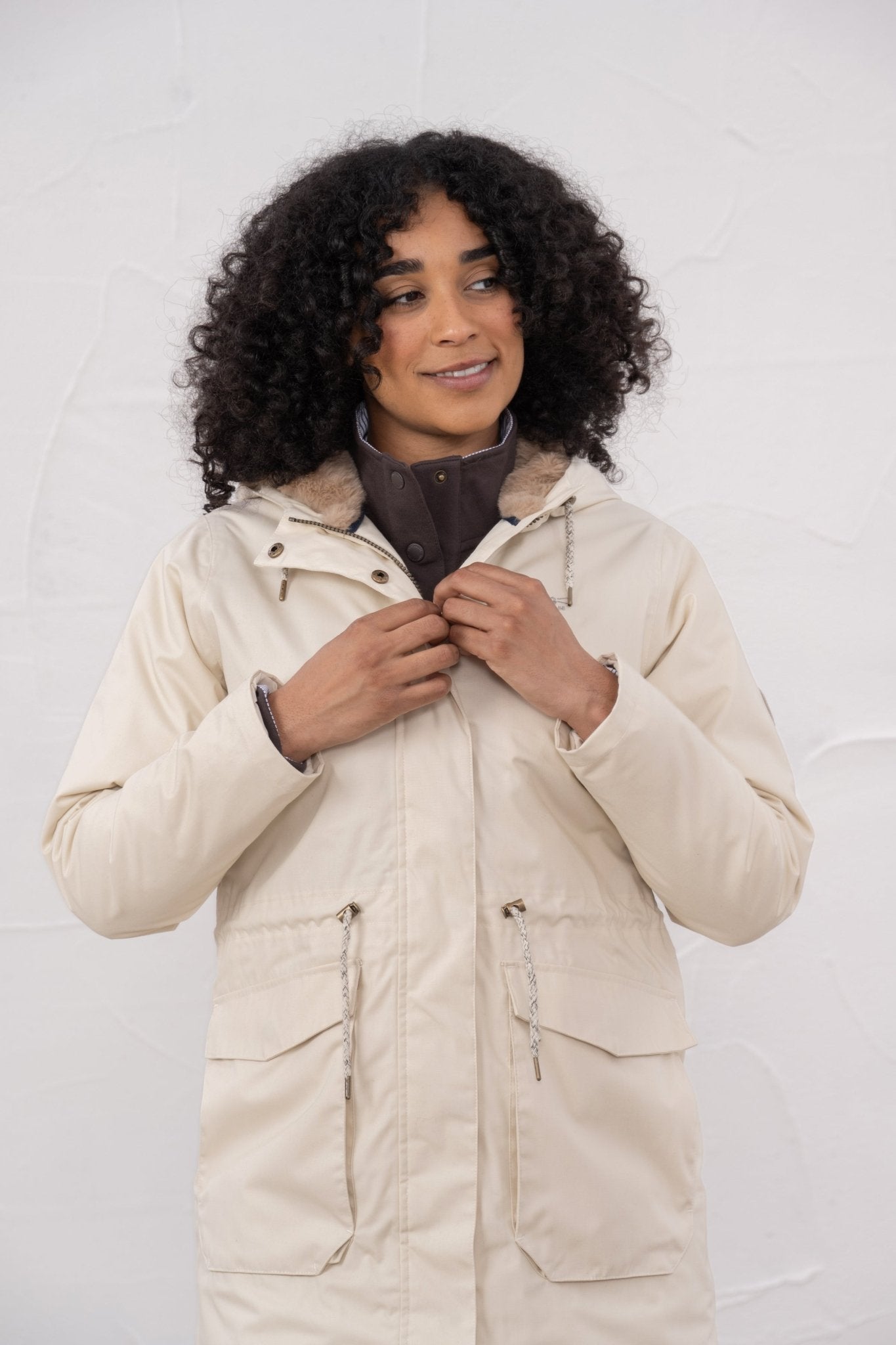 Isobel Coat - Irish Cream - Lighthouse