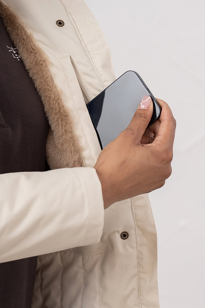 Isobel Coat - Irish Cream - Lighthouse