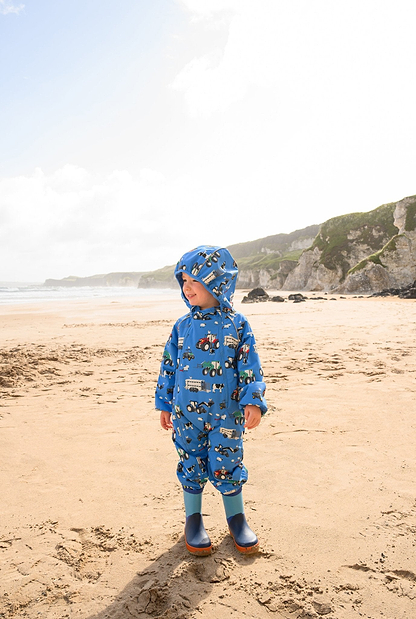 Jamie Puddlesuit - Farm Print - Lighthouse