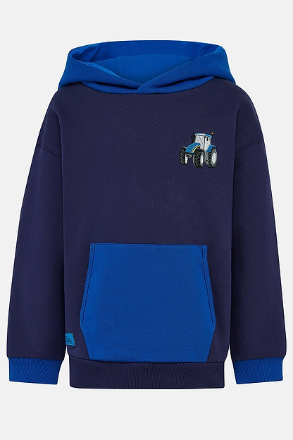 Jasper Hoodie - Blue Tractor-Lighthouse