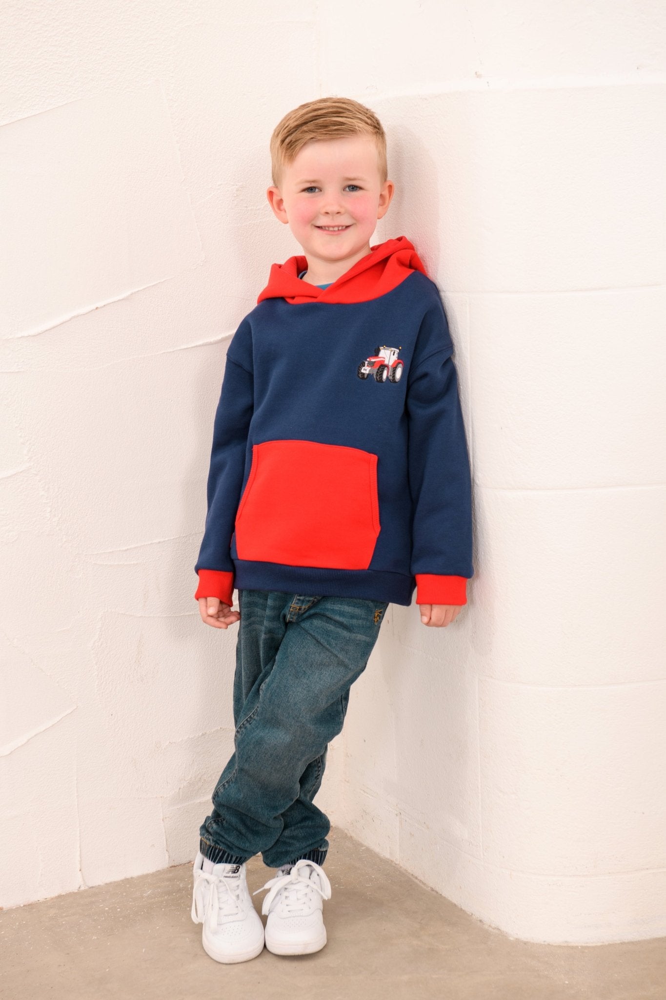 Jasper Hoodie - Red Tractor-Lighthouse