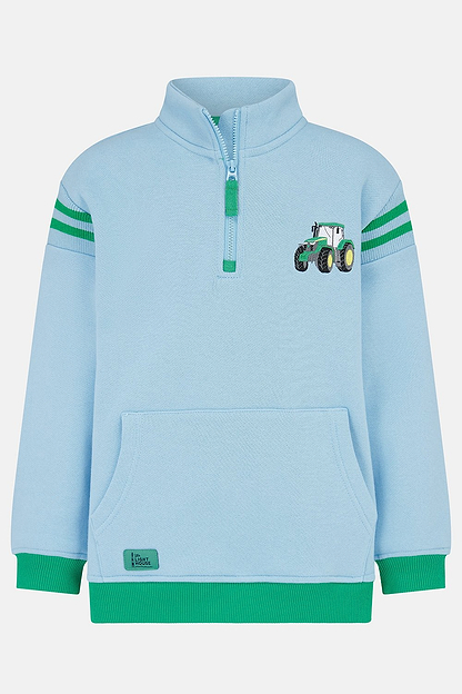 Jonah Sweatshirt - Green Tractor - Lighthouse