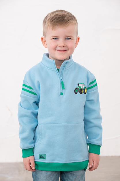 Jonah Sweatshirt - Green Tractor - Lighthouse
