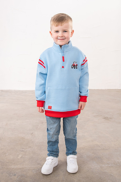 Jonah Sweatshirt - Red Tractor - Lighthouse
