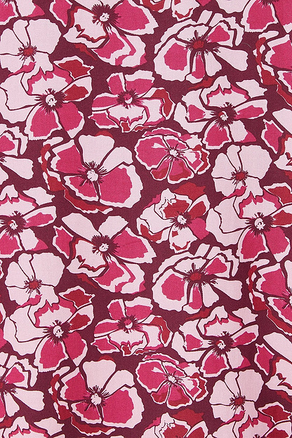 Juliette Blouse - Cranberry Floral - Lighthouse