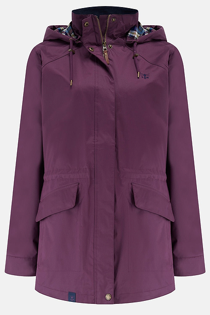 Kendal Raincoat - Plum-Lighthouse